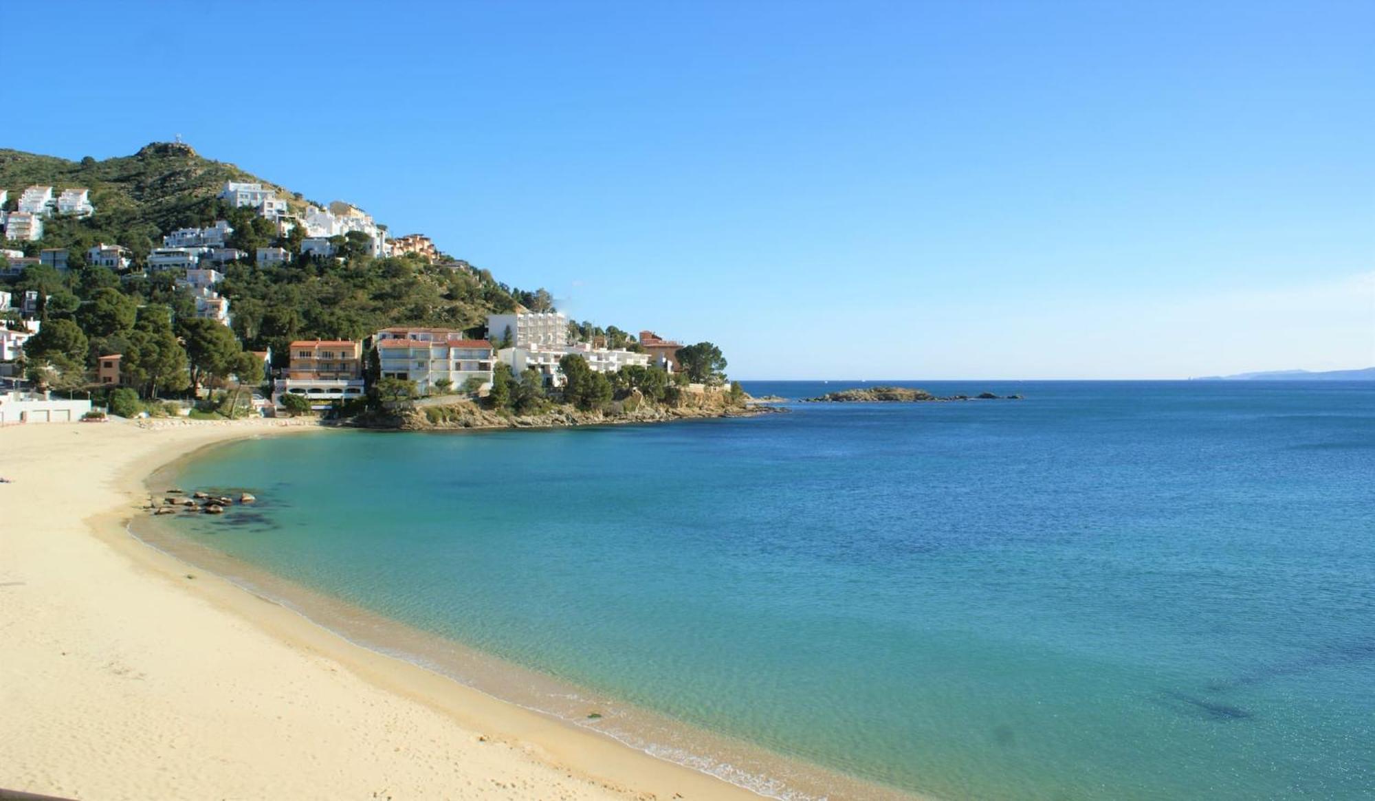 Apartamento En Roses Con Vistas Al Canal Y Piscina Екстер'єр фото