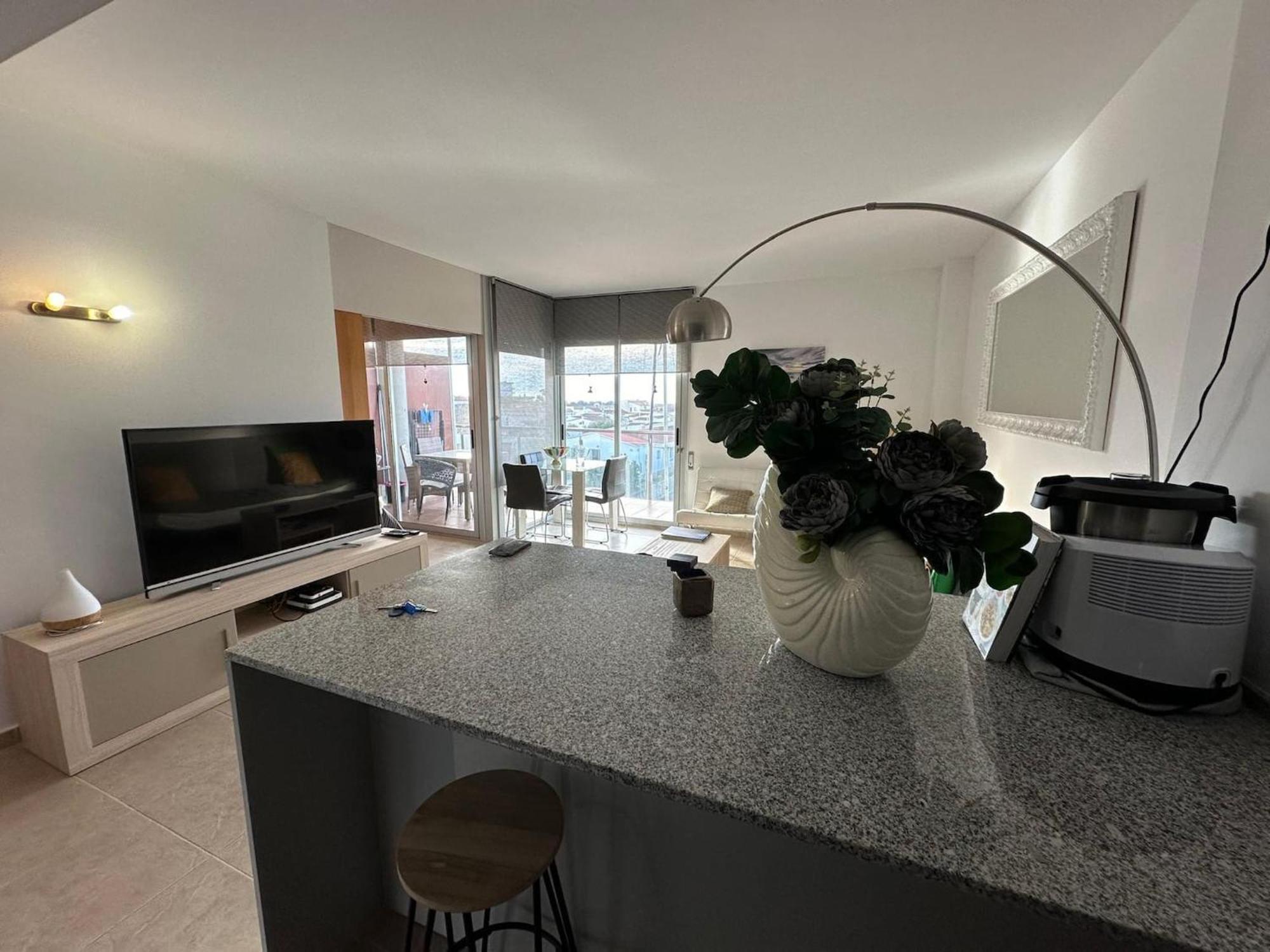 Apartamento En Roses Con Vistas Al Canal Y Piscina Екстер'єр фото